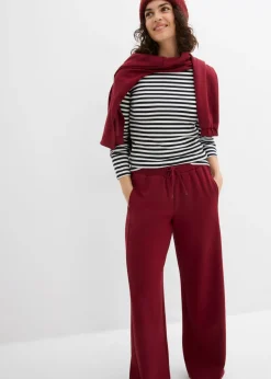 Sale Pantalón palazzo de neopreno suave Mujer Pantalones
