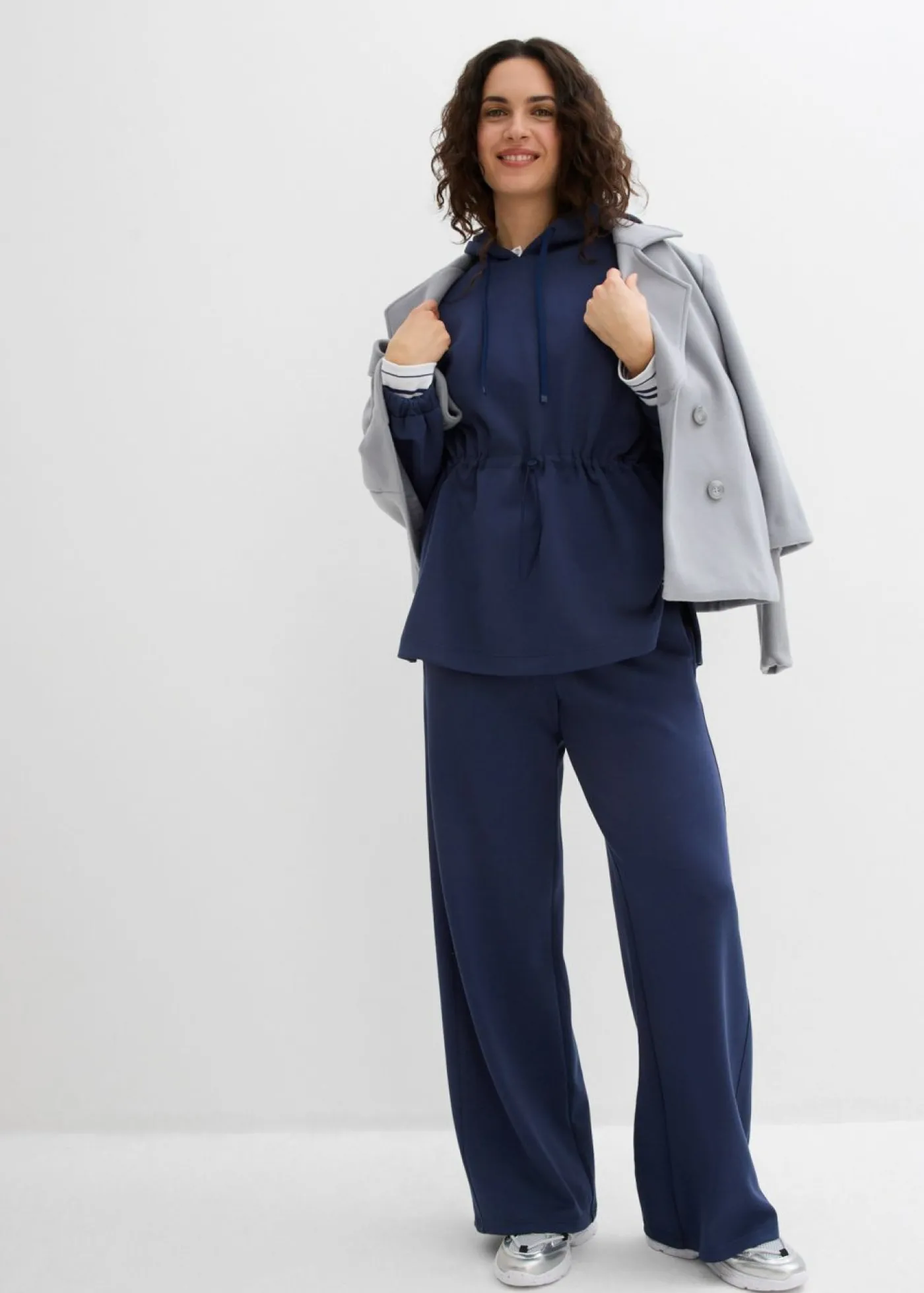 Discount Pantalón palazzo de neopreno suave Mujer Pantalones