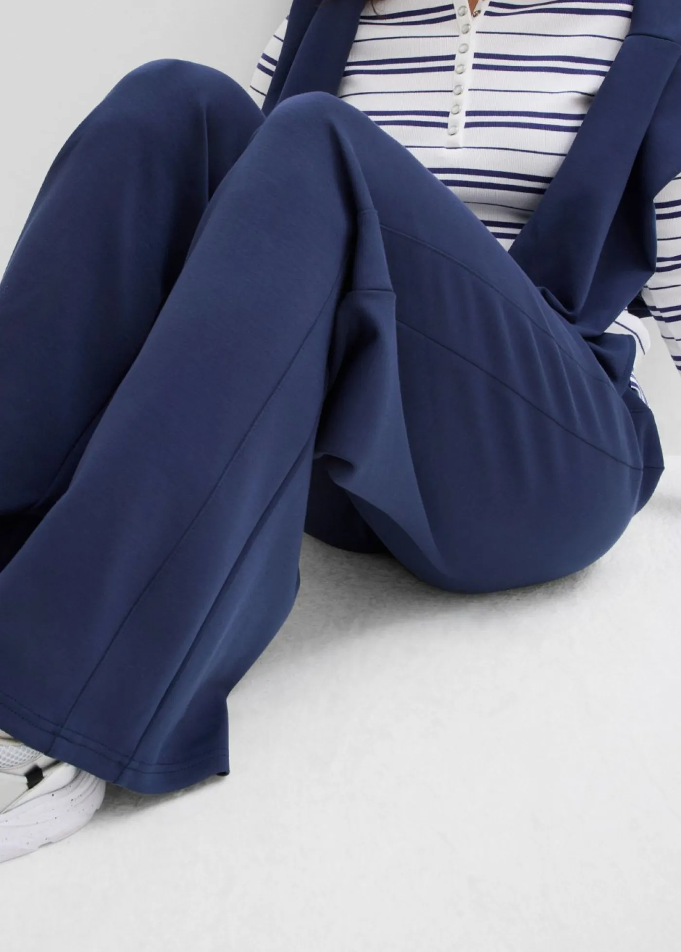 Discount Pantalón palazzo de neopreno suave Mujer Pantalones