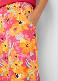 Best Pantalón Palazzo de punto de mezcla de viscosa Mujer Pantalones
