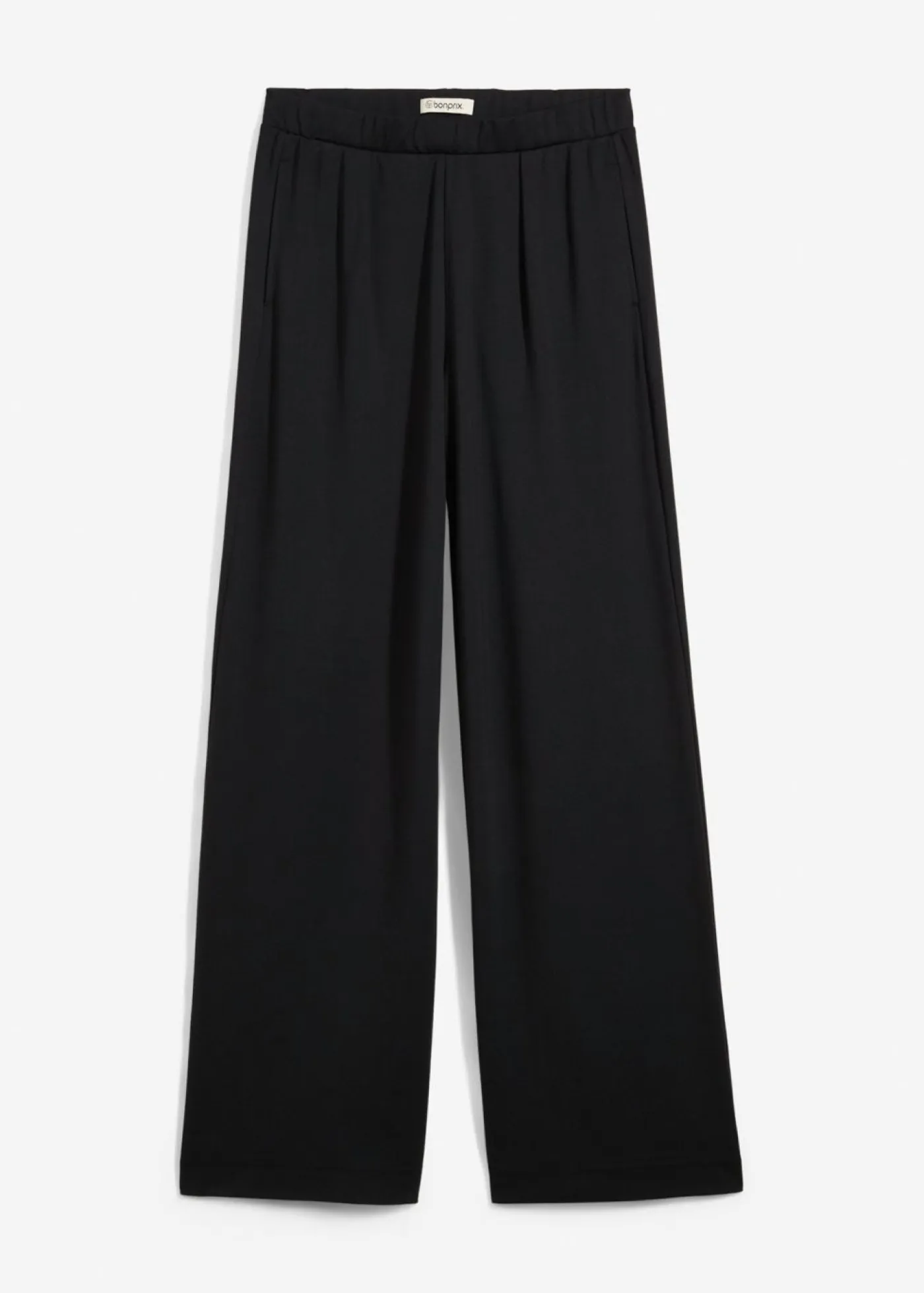 Hot Pantalón palazzo de Punto di Roma cómodo Mujer Esenciales|Pantalones