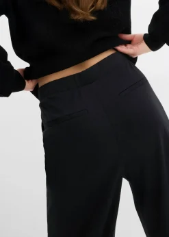 Hot Pantalón palazzo de Punto di Roma cómodo Mujer Esenciales|Pantalones