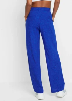 Discount Pantalón Palazzo de viscosa fluida Mujer Pantalones