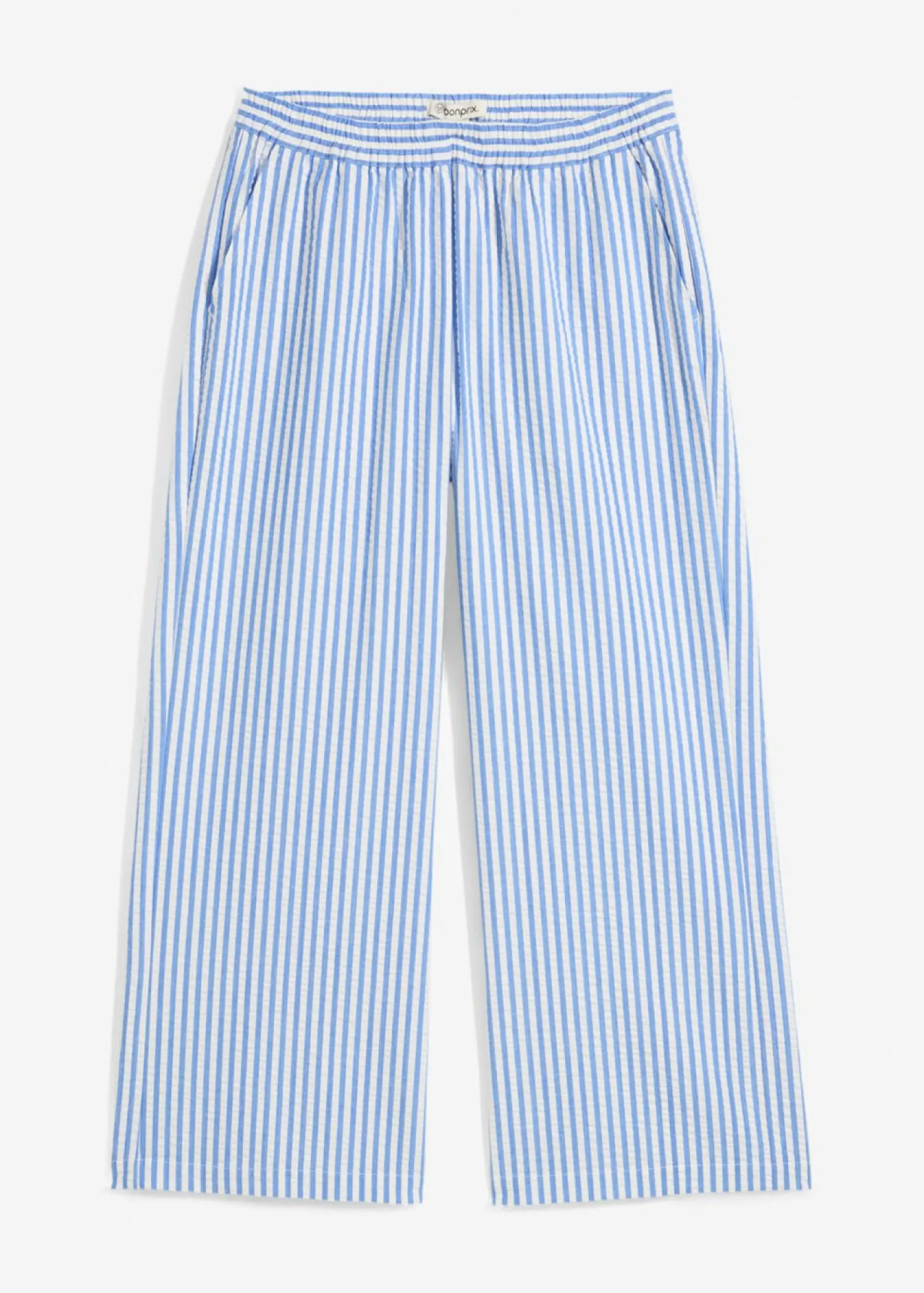Discount Pantalón palazzo estilo milrayas, largo 7/8 Mujer Pantalones