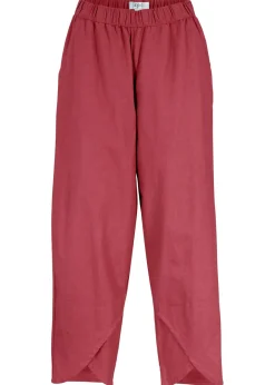 Online Pantalón pirata de mezcla de lino ligero Mujer Esenciales|Pantalones