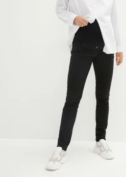 Online Pantalón premamá con material elástico y corte slim Mujer Premamá