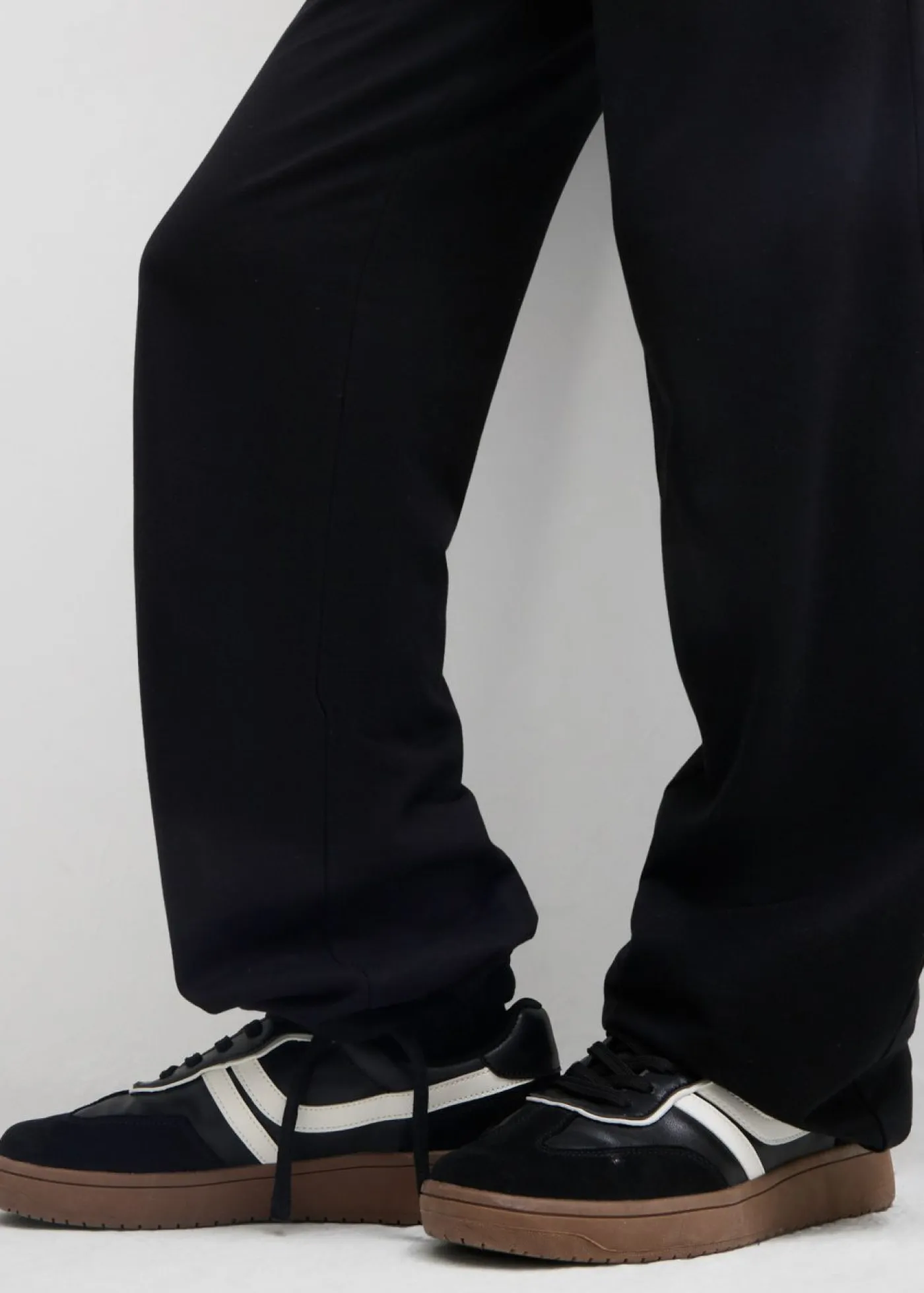 Outlet Pantalón premamá de algodón orgánico puro con dobladillo ajustable Mujer Premamá