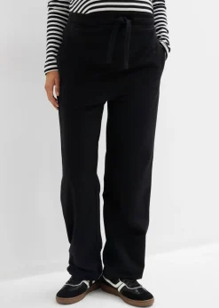 Outlet Pantalón premamá de algodón orgánico puro con dobladillo ajustable Mujer Premamá