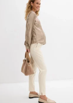 Best Pantalón premamá elástico con pernera acampanada Mujer Premamá