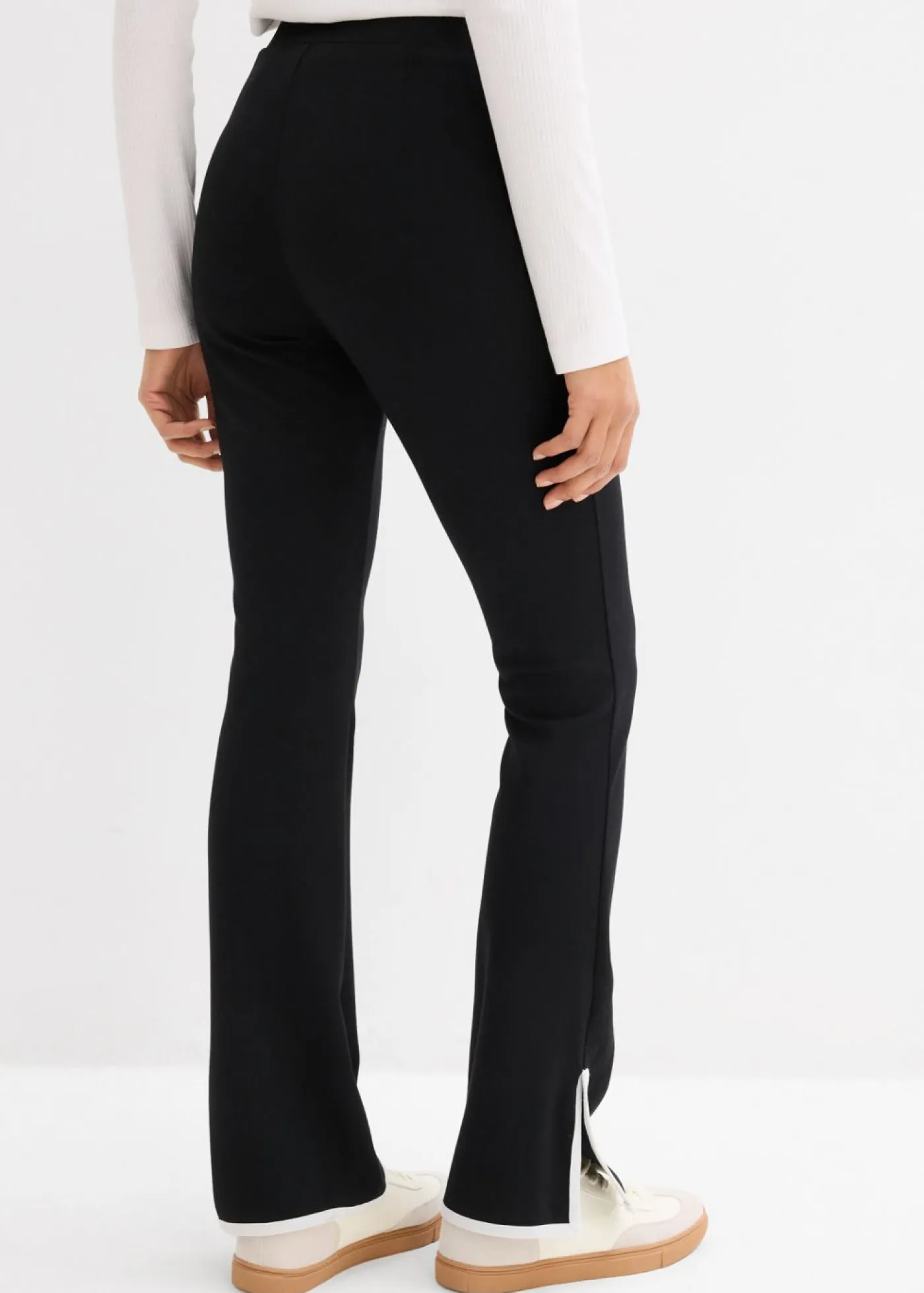 Sale Pantalón Punto di Roma con abertura Mujer Esenciales|Pantalones