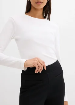Sale Pantalón Punto di Roma con abertura Mujer Esenciales|Pantalones