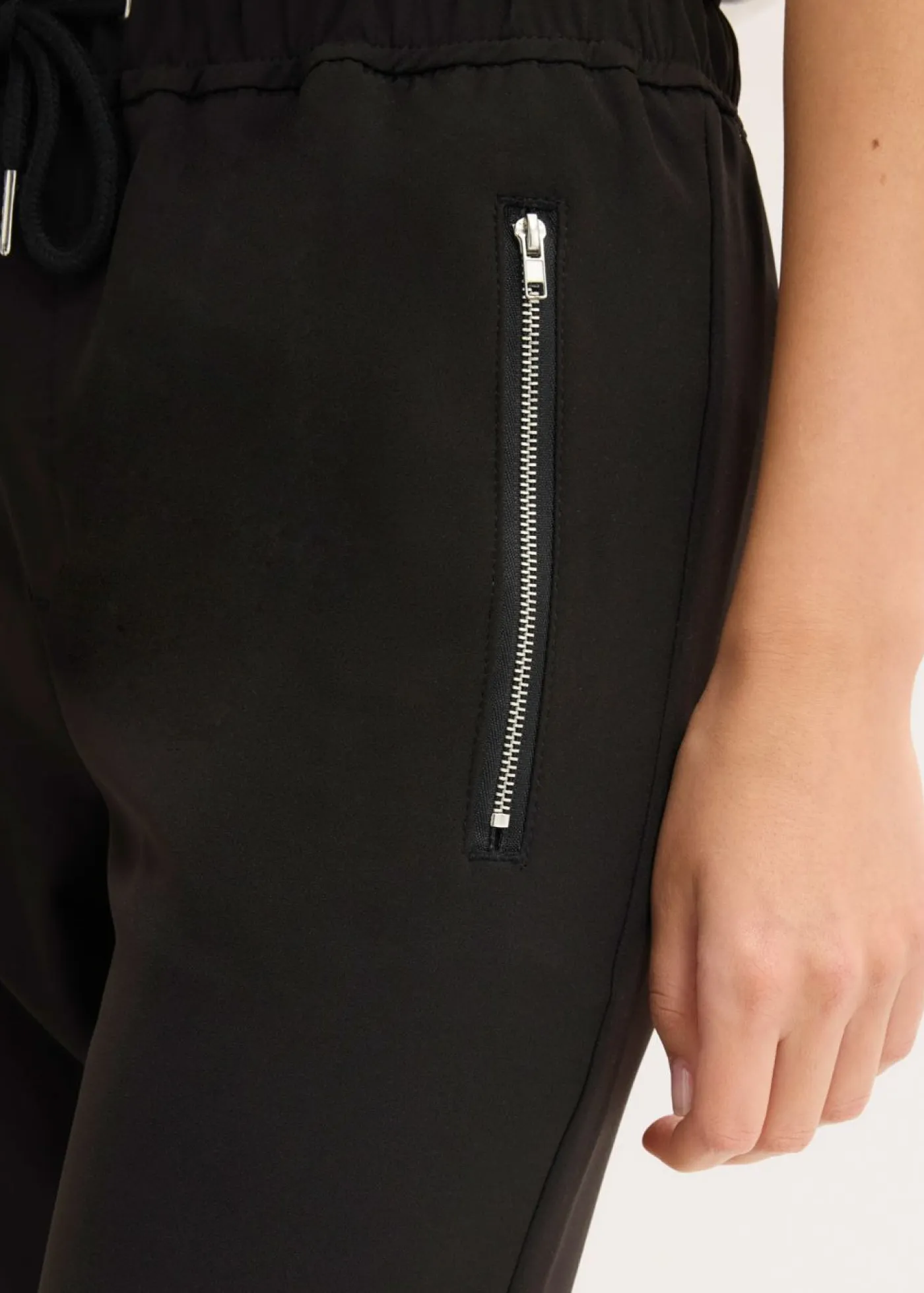 Clearance Pantalón sin cierre con cinturilla cómoda Mujer Pantalones