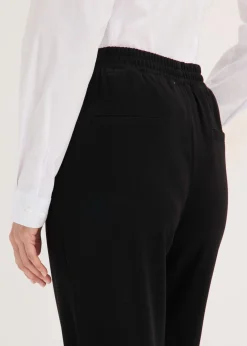 Sale Pantalón sin cierre con ribete Mujer Pantalones