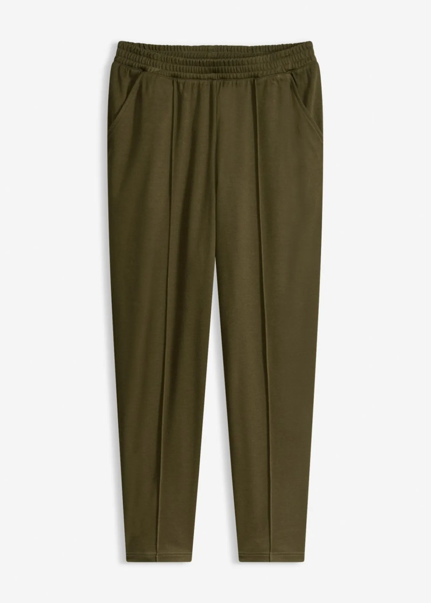 Hot Pantalón sin cierre con ribete Mujer Pantalones