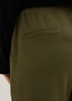 Hot Pantalón sin cierre con ribete Mujer Pantalones