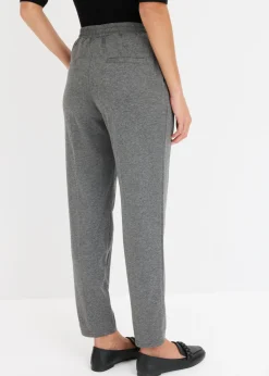 Discount Pantalón sin cierre con ribete Mujer Pantalones
