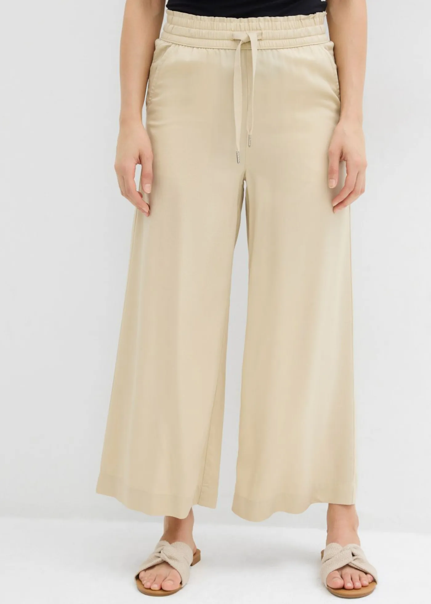 Best Pantalón sin cierre de lyocell 7/8 Mujer Pantalones