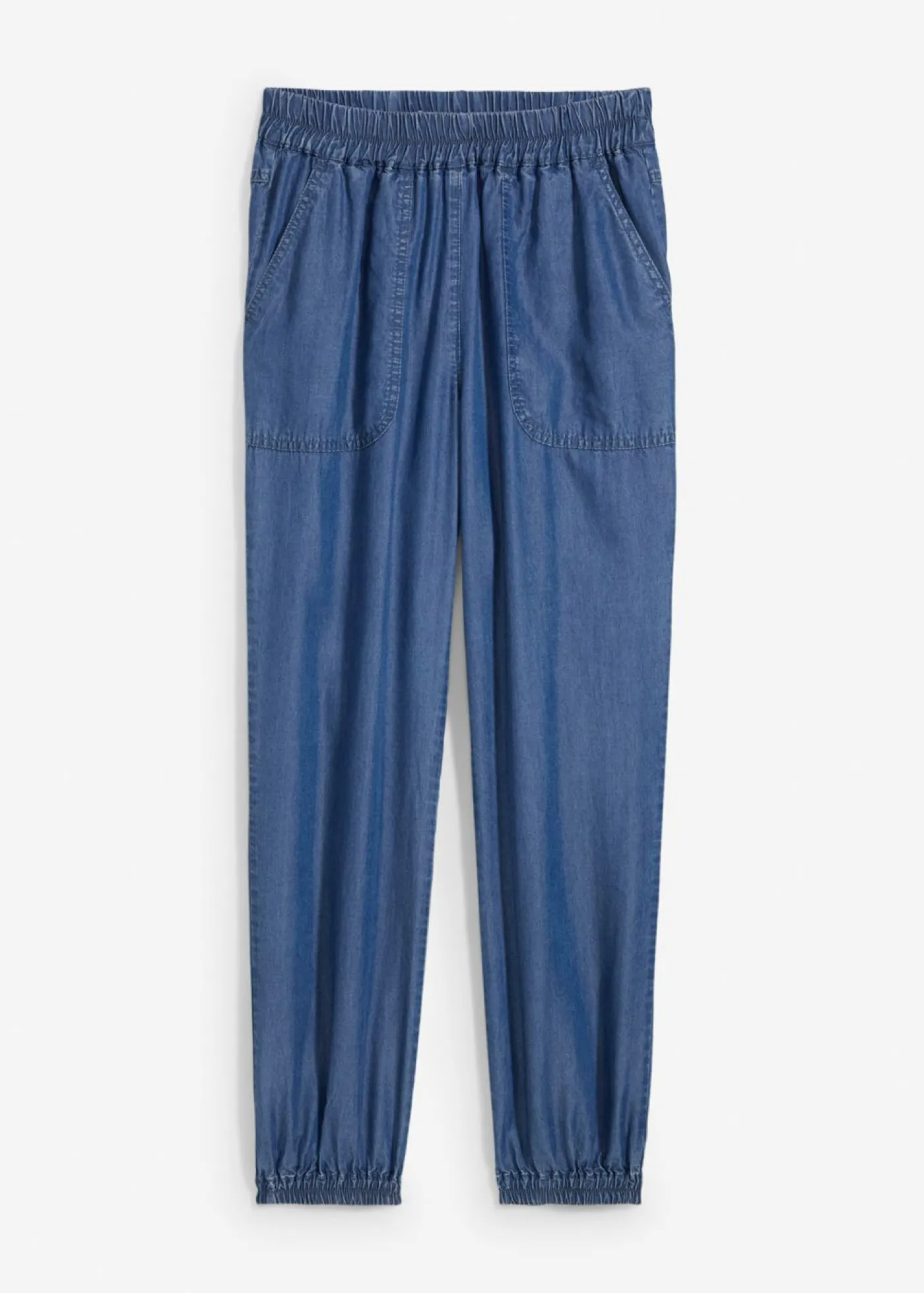 Best Pantalón sin cierre de lyocell fluido Mujer Pantalones