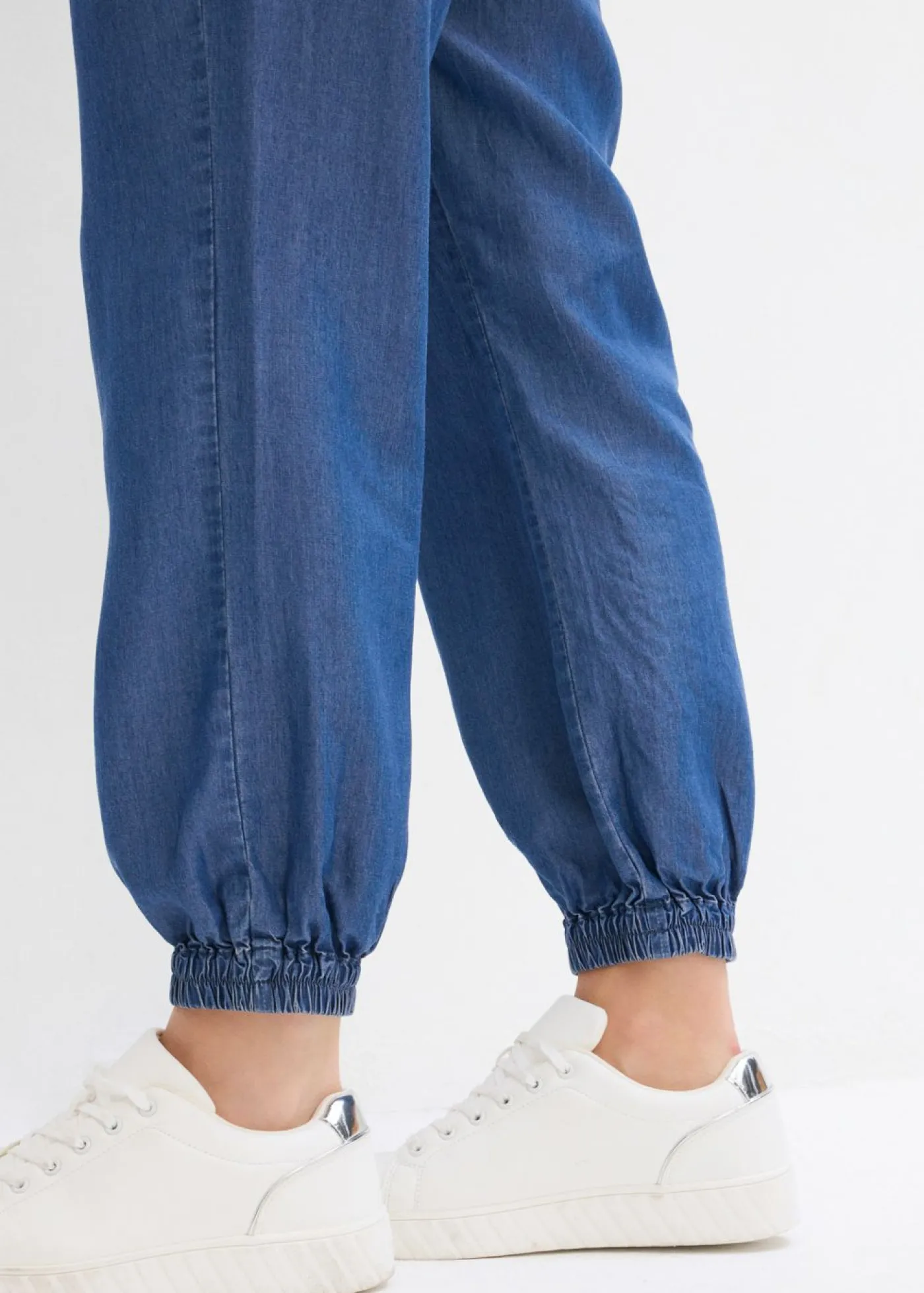 Best Pantalón sin cierre de lyocell fluido Mujer Pantalones