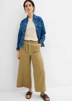 Online Pantalón sin cierre de lyocell 7/8 Mujer Pantalones