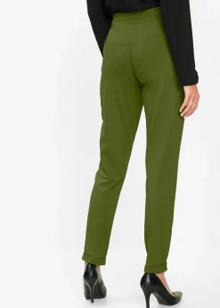 Sale Pantalón sin cierre de mezcla de viscosa Mujer Pantalones|Novedades