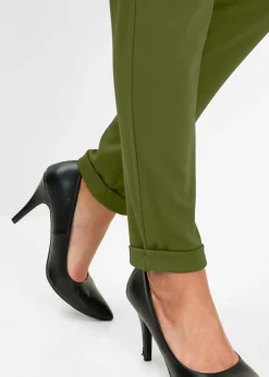 Sale Pantalón sin cierre de mezcla de viscosa Mujer Pantalones|Novedades