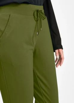 Sale Pantalón sin cierre de mezcla de viscosa Mujer Pantalones|Novedades