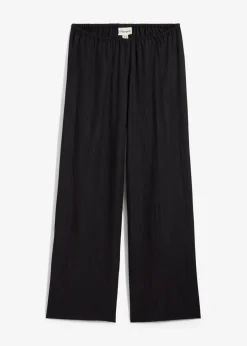 Best Pantalón sin cierre de mezcla de viscosa estructurada Mujer Conjuntos De Ropa|Esenciales