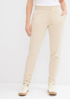 Online Pantalón sin cierre de mezcla de viscosa Mujer Pantalones|Novedades