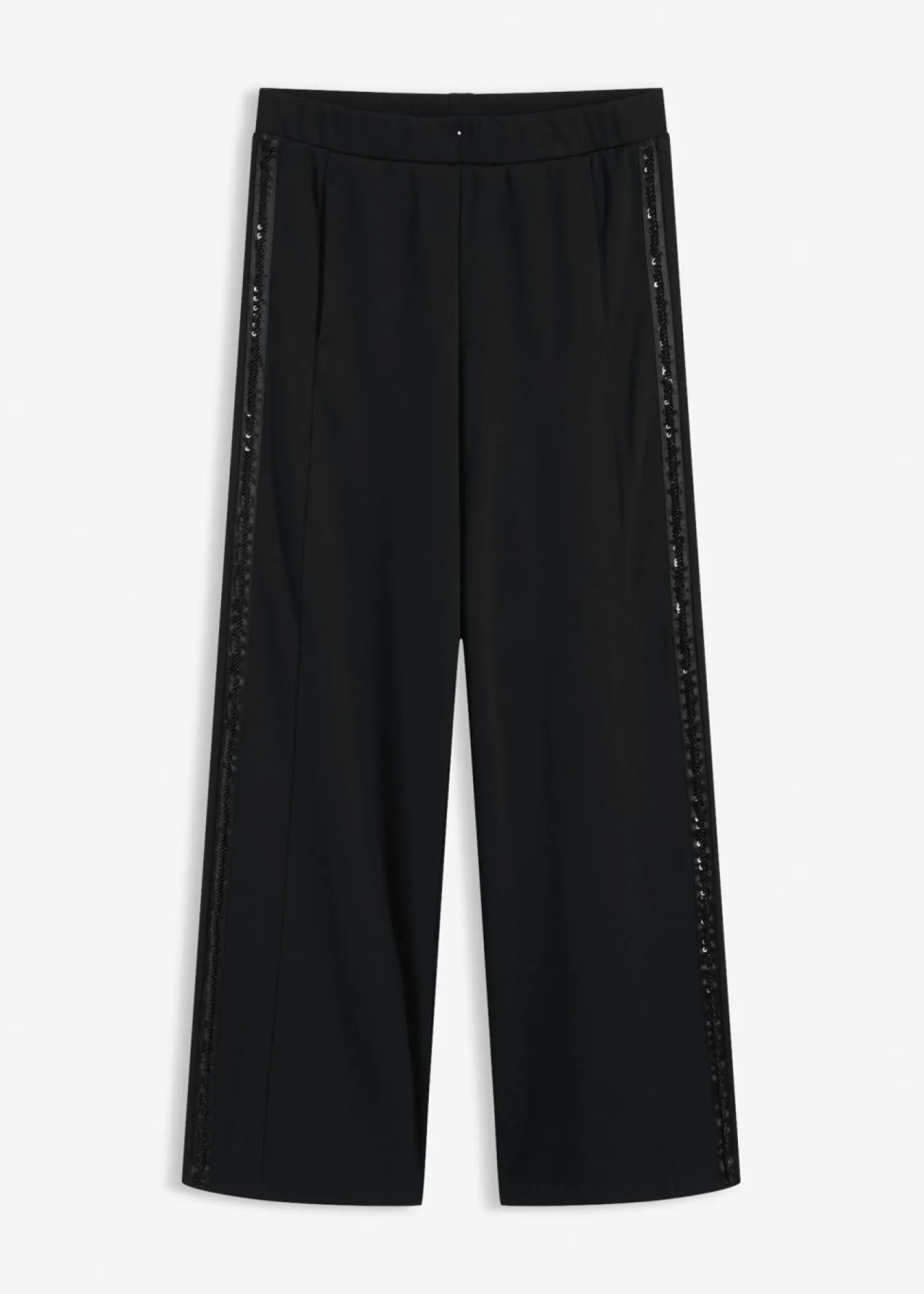 Clearance Pantalón sin cierre de Punto di Roma con piedras brillantes Mujer Pantalones