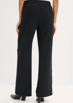 Clearance Pantalón sin cierre de Punto di Roma con piedras brillantes Mujer Pantalones