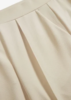 Online Pantalón sin cierre de tejido interlock resistente Mujer Pantalones|Novedades