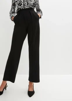 Sale Pantalón sin cierre de tejido interlock resistente Mujer Pantalones|Novedades