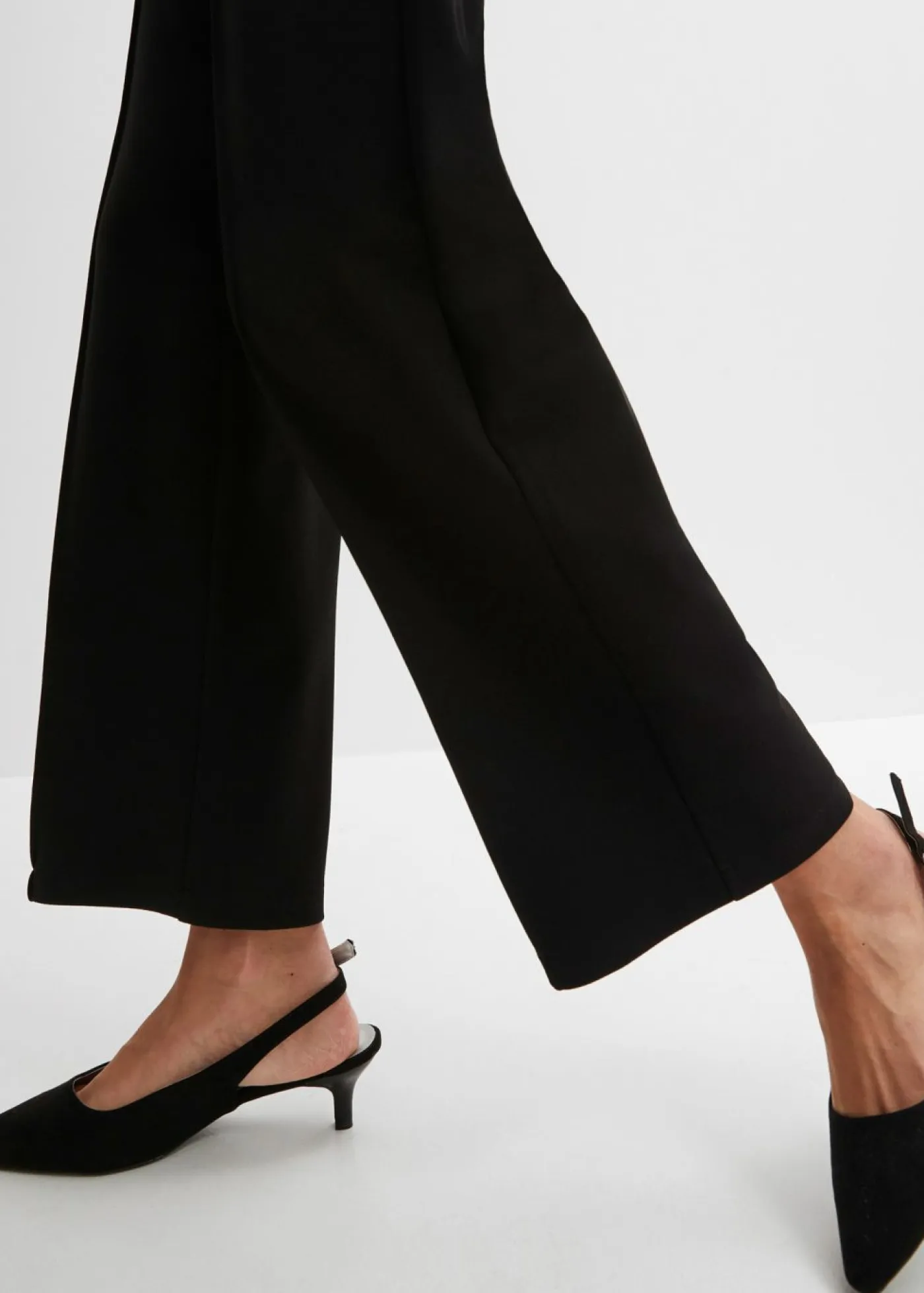 Sale Pantalón sin cierre de tejido interlock resistente Mujer Pantalones|Novedades