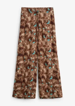 Discount Pantalón sin cierre de viscosa fluida Mujer Pantalones