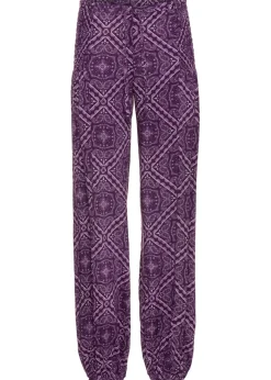 Discount Pantalón sin cierre de viscosa fluida Mujer Pantalones