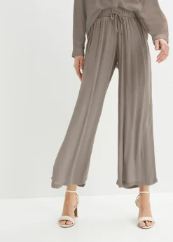 Clearance Pantalón sin cierre de viscosa Mujer Pantalones|Tallas Pequeñas