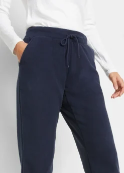 Pantalón sin cierre en tejido polar Mujer Ropa Cómoda|Pantalones