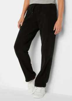 Online Pantalón sin cierre en tejido polar Mujer Ropa Cómoda|Pantalones
