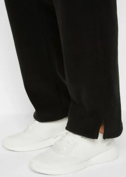 Online Pantalón sin cierre en tejido polar Mujer Ropa Cómoda|Pantalones
