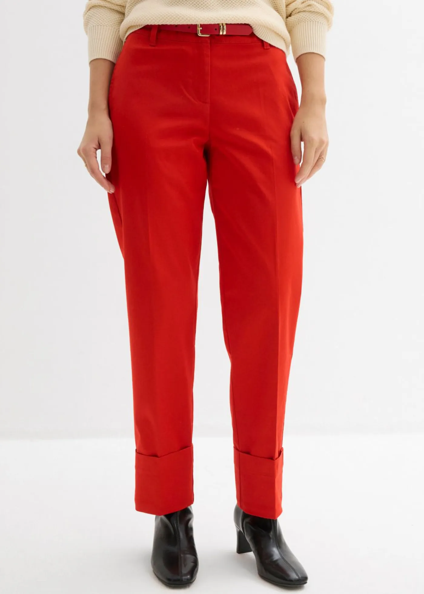 Sale Pantalón tipo chino Mujer Pantalones