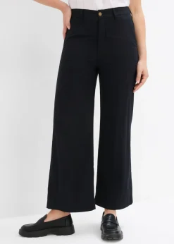 Sale Pantalón tobillero de algodón puro Mujer Pantalones