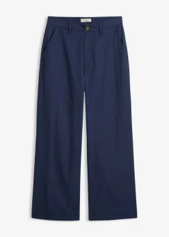 Clearance Pantalón tobillero de algodón puro Mujer Pantalones