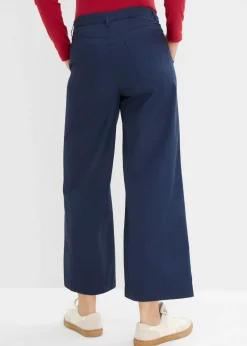 Clearance Pantalón tobillero de algodón puro Mujer Pantalones