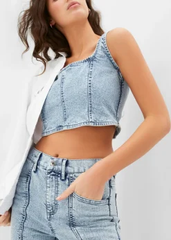 Hot Pantalón vaquero, high waist Mujer Vaqueros