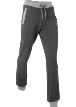 Pantalones deportivos con cintura en contraste Mujer Ropa Cómoda|Pantalones