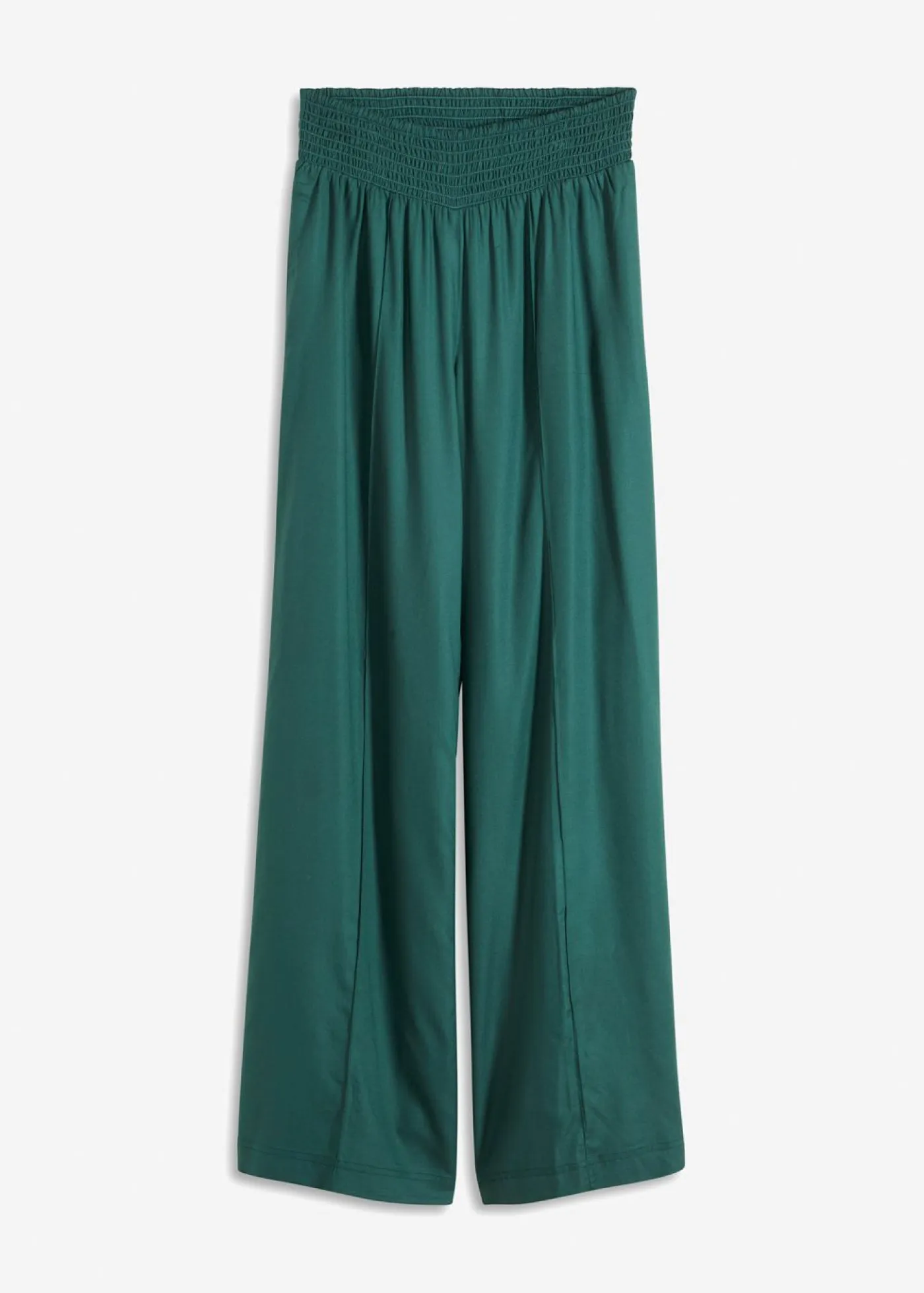 Best Pantalones slip-on de crepé de viscosa fluido Mujer Pantalones