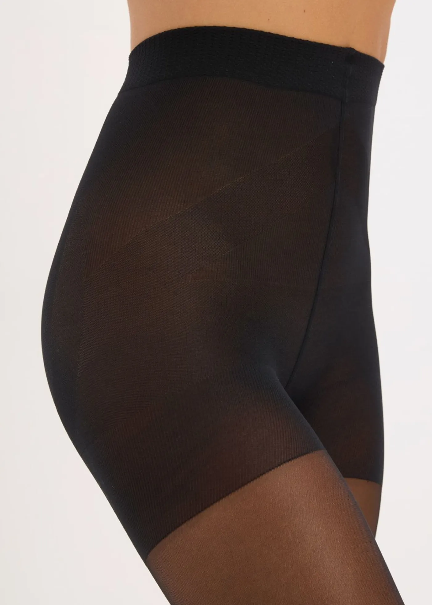 New Pantis semitransparentes de 30 den con cinturilla cómoda y un ligero efecto de compresión Mujer Medias, Panties Y Calcetines
