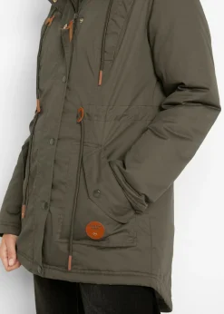 Hot Parka acolchada con ribete de pelo sintético Mujer Chaquetas Y Abrigos
