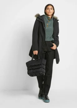 Clearance Parka con cremallera lateral para ajustar la anchura Mujer Chaquetas Y Abrigos